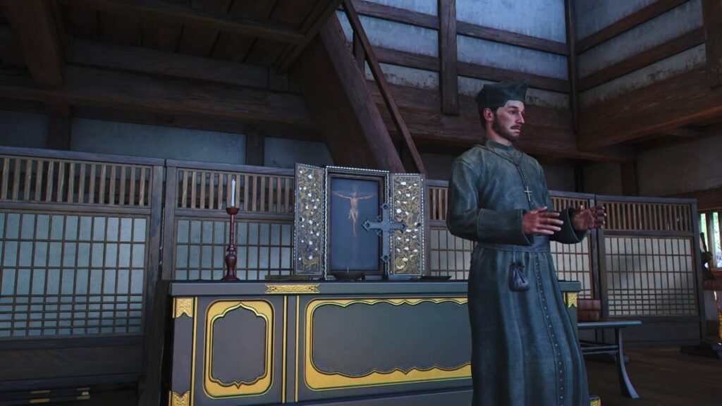 アサシンクリードシャドウズ。安土セミナリヨ。