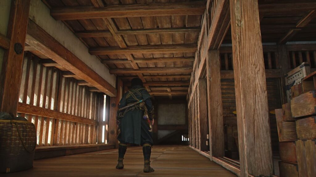 アサシンクリードシャドウズ。姫路城天守内部。