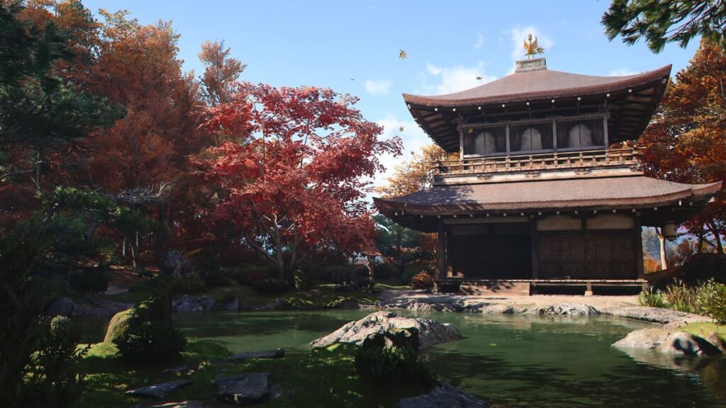 アサシンクリードシャドウズ。銀閣寺。