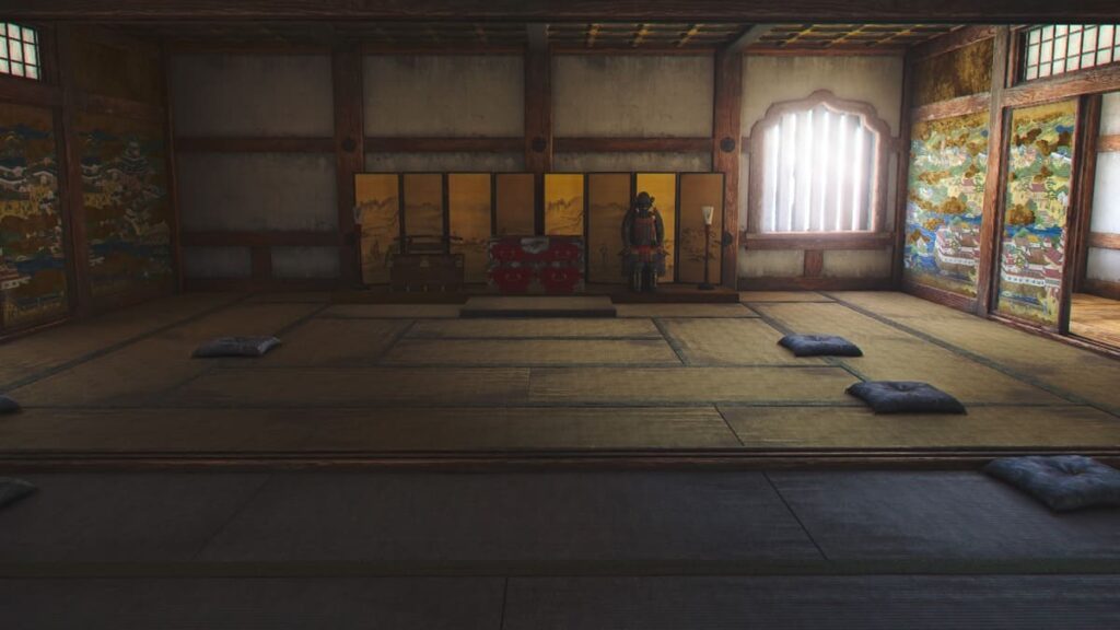 アサシンクリードシャドウズ。安土城天主。三階。