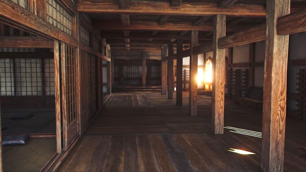 アサシンクリードシャドウズ。安土城天主。三階。