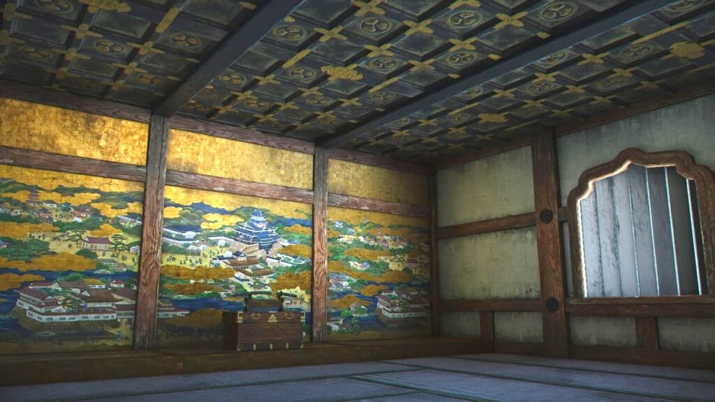 アサシンクリードシャドウズ。安土城天主。四階広間。