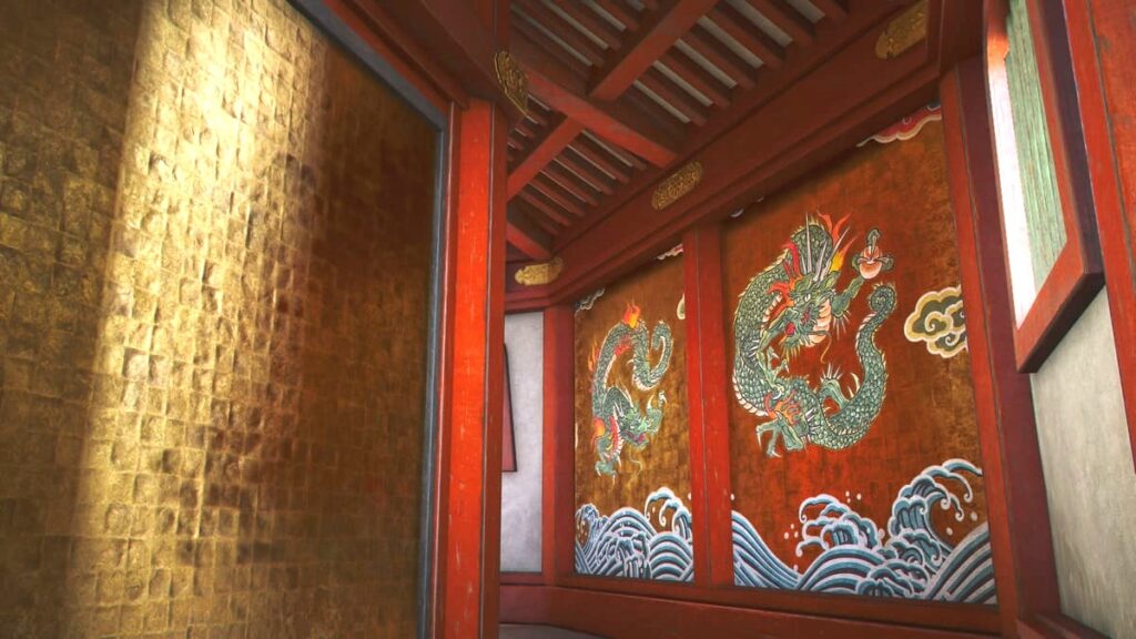 アサシンクリードシャドウズ。安土城天主。八角の段。