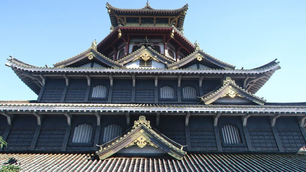 アサシンクリードシャドウズ。安土城天主。