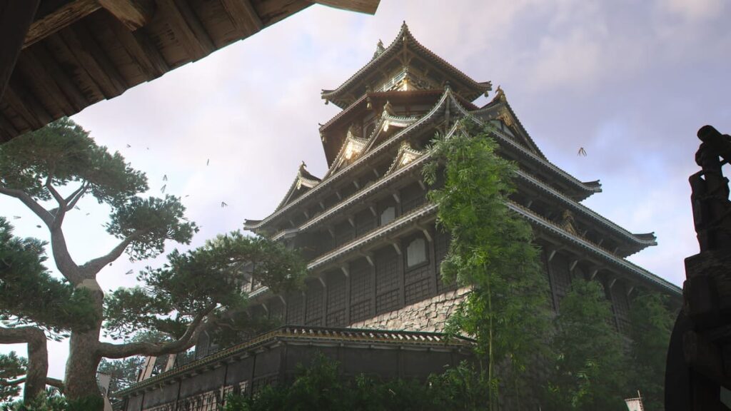 アサシンクリードシャドウズ。安土城。