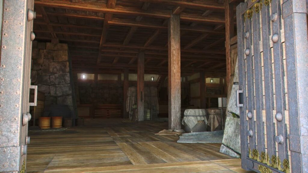 アサシンクリードシャドウズ。安土城天主。石蔵階。